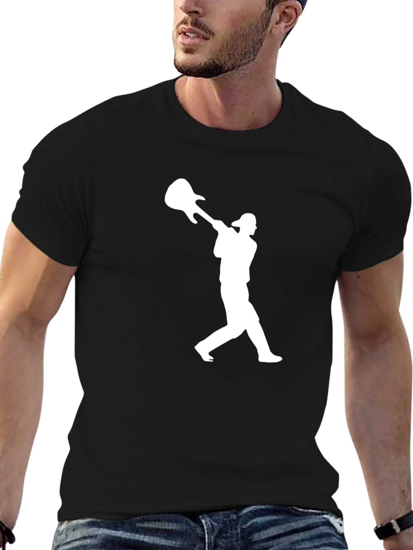 Guitar Smash T-Shirt - Rock and Roll Tee