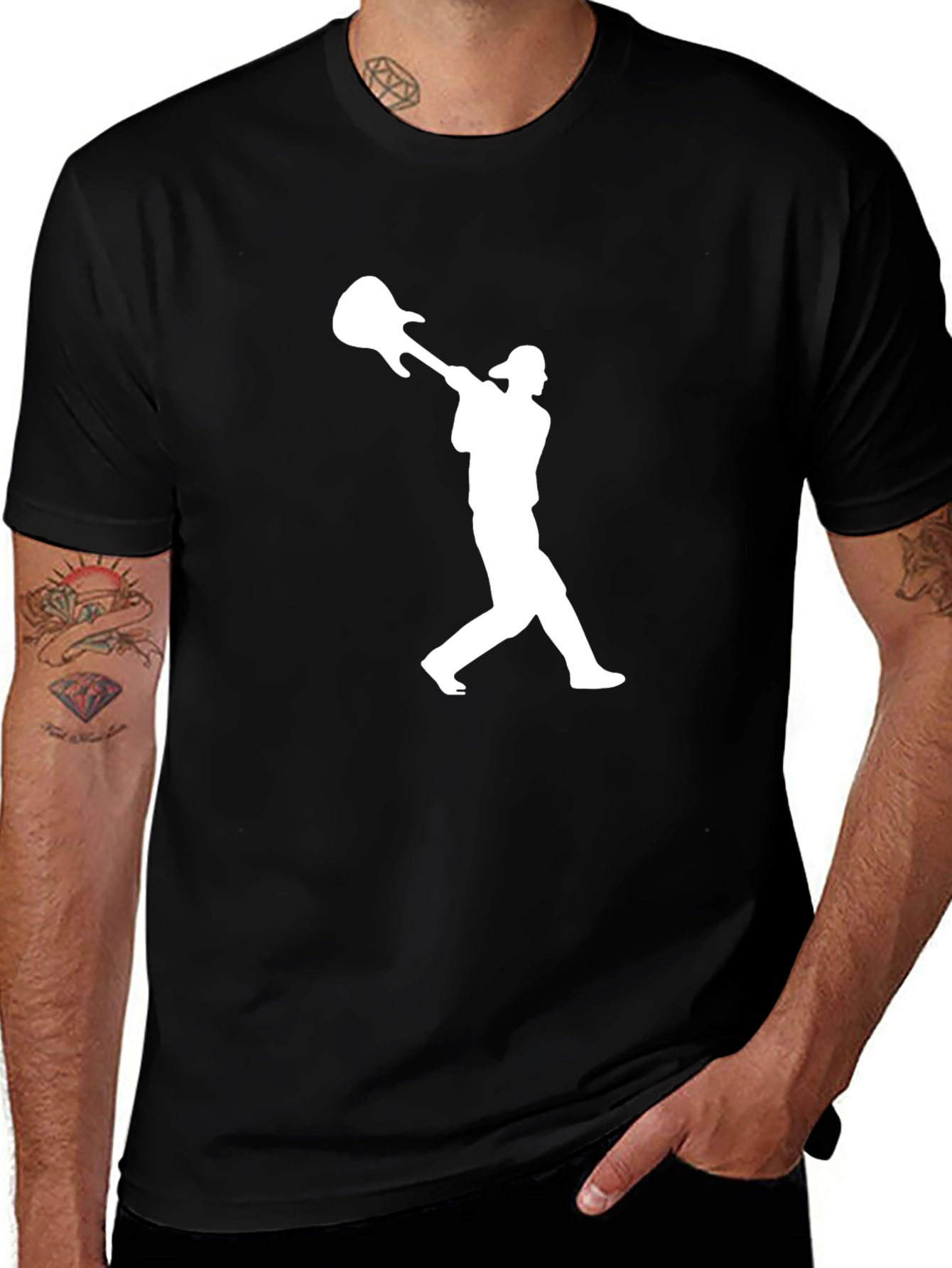 Guitar Smash T-Shirt - Rock and Roll Tee