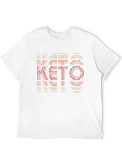 Retro Keto Diet T-Shirt - Graphic Design