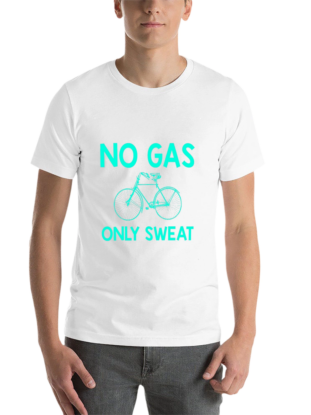 No Gas Only Sweat Black T-Shirt