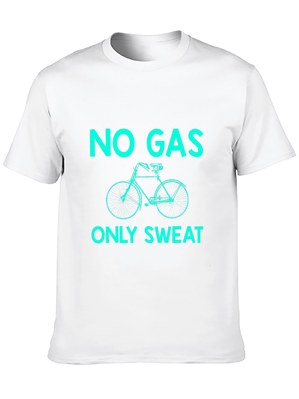 No Gas Only Sweat Black T-Shirt