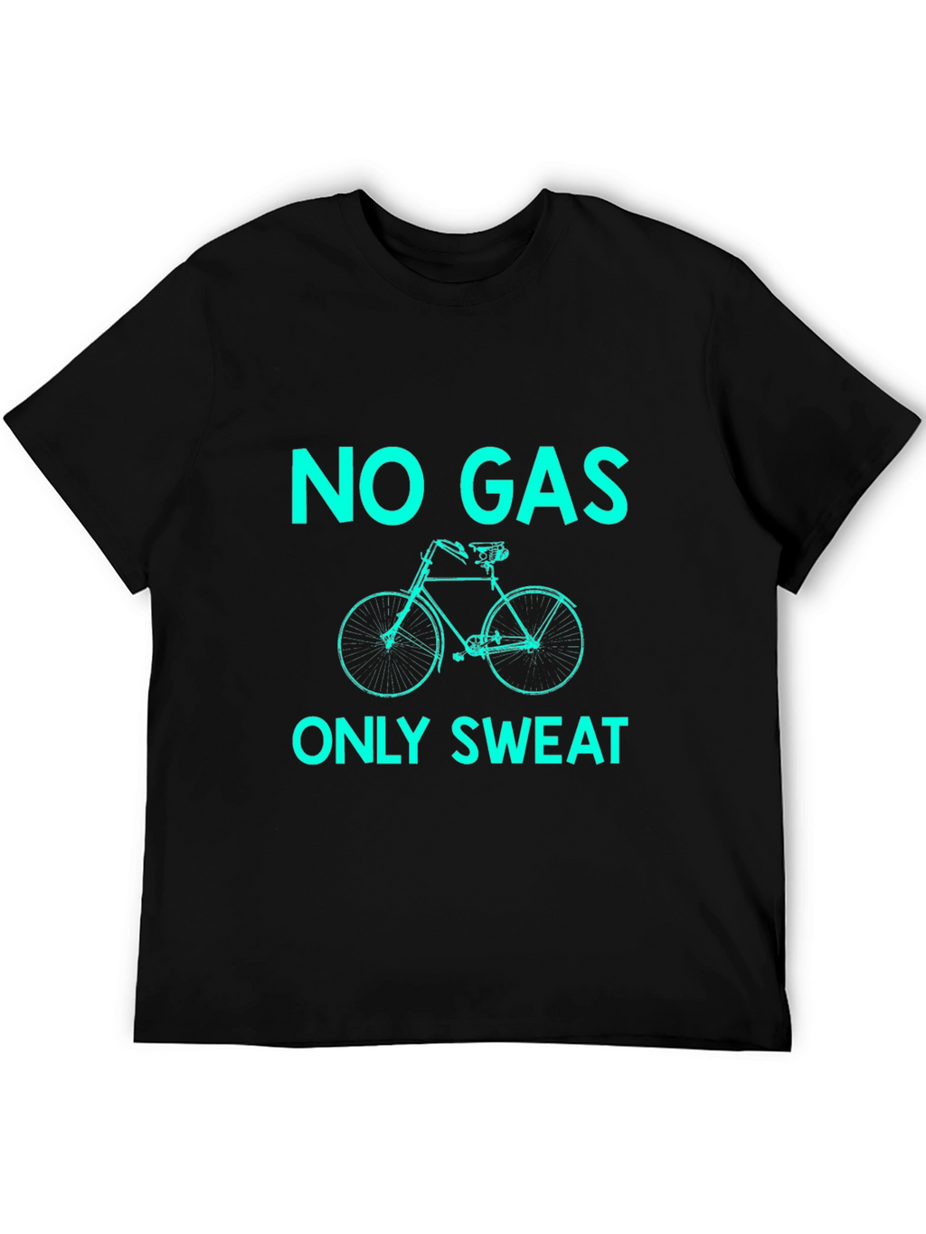 No Gas Only Sweat Black T-Shirt