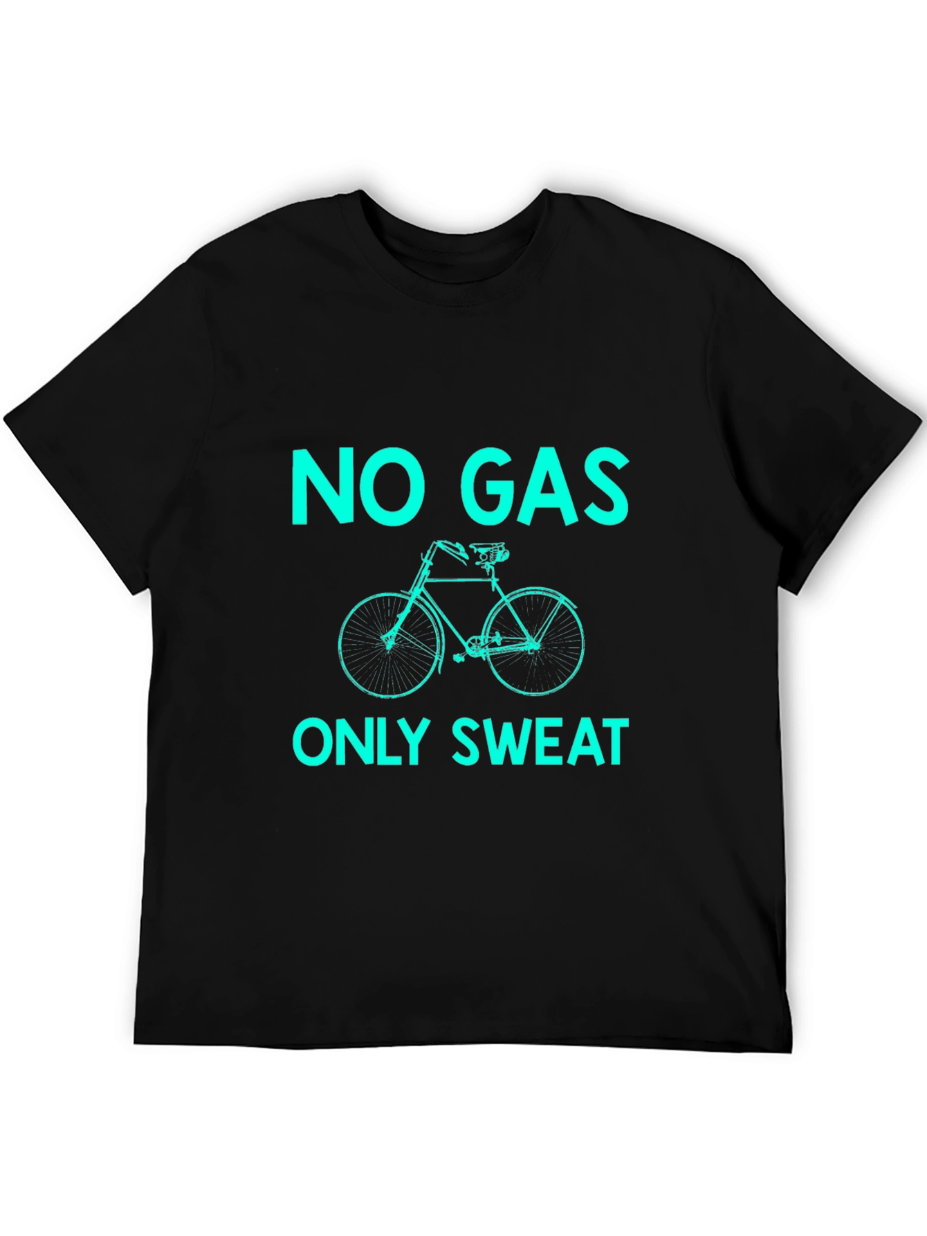 No Gas Only Sweat Black T-Shirt