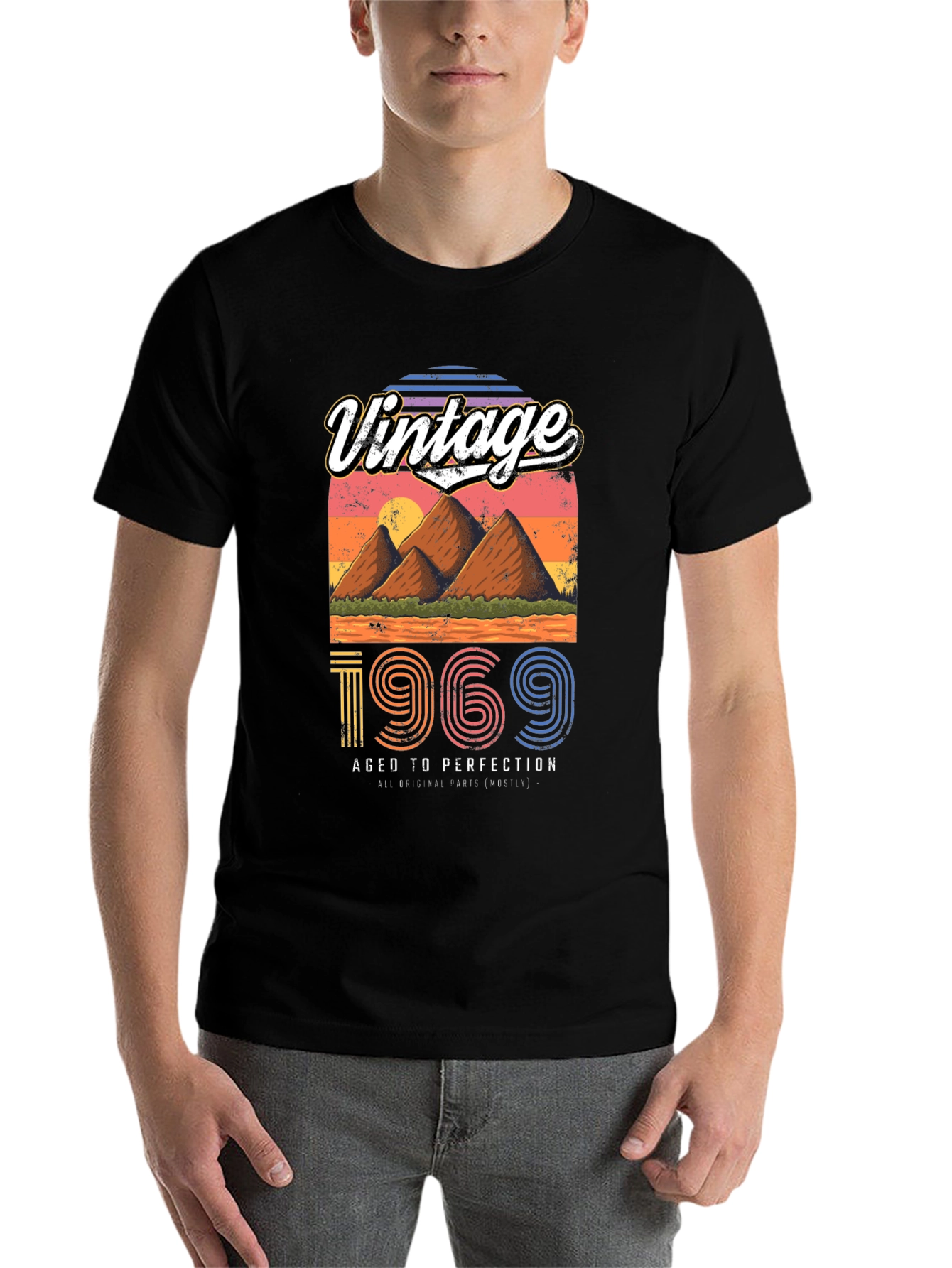Vintage 1969 Aged To Perfection T-Shirt