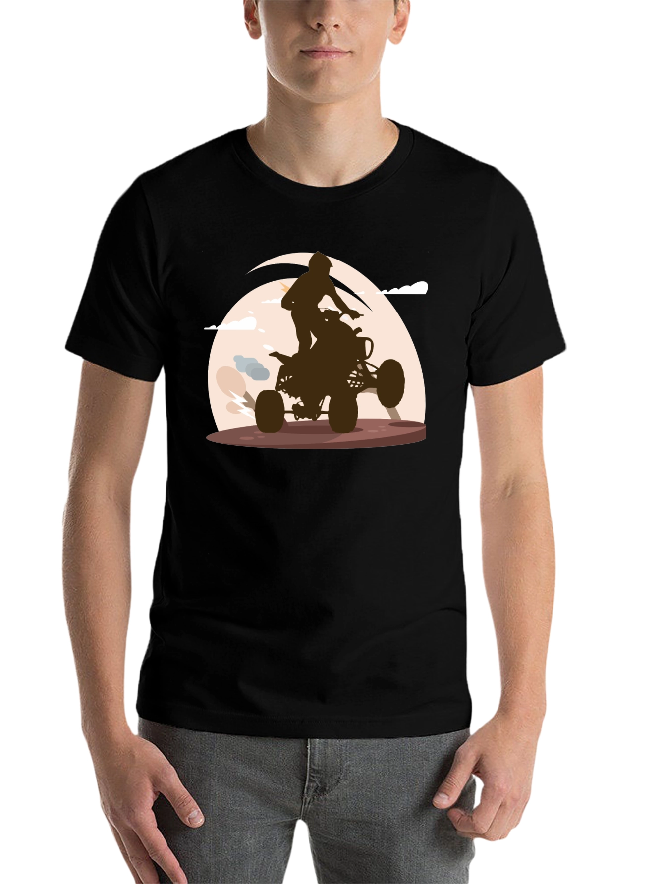 ATV Rider Graphic T-Shirt - Adventure Ready