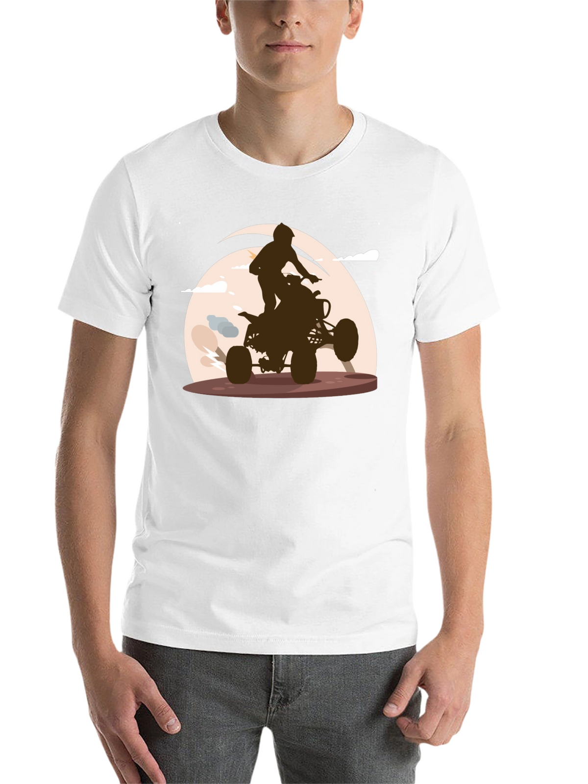 ATV Rider Graphic T-Shirt - Adventure Ready