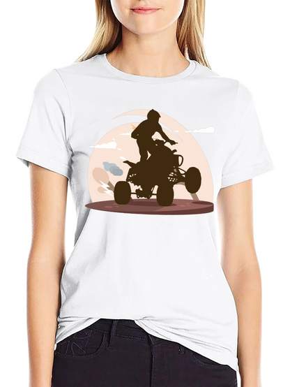 ATV Rider Graphic T-Shirt - Adventure Ready