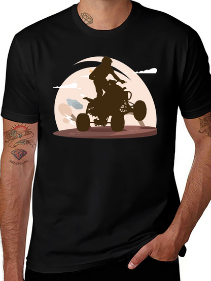 ATV Rider Graphic T-Shirt - Adventure Ready