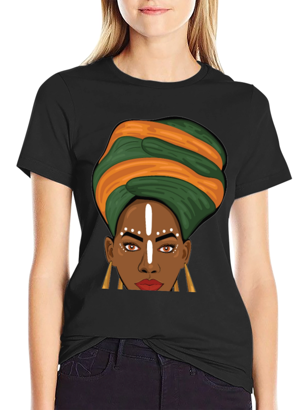 African Queen T-Shirt - Unique Graphic Tee