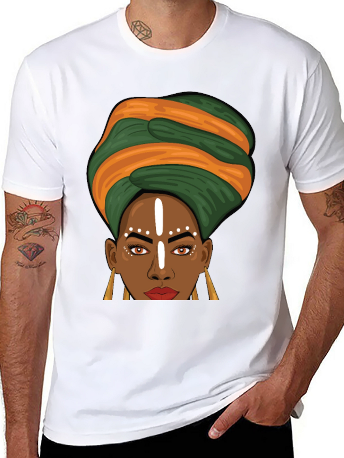 African Queen T-Shirt - Unique Graphic Tee