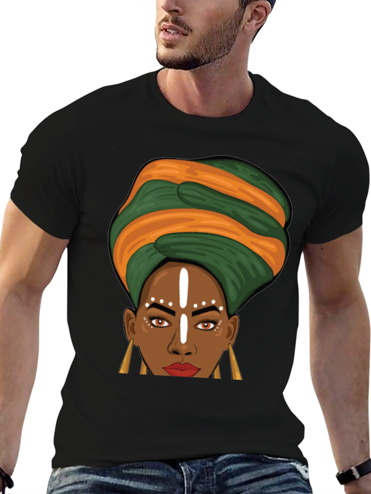 African Queen T-Shirt - Unique Graphic Tee