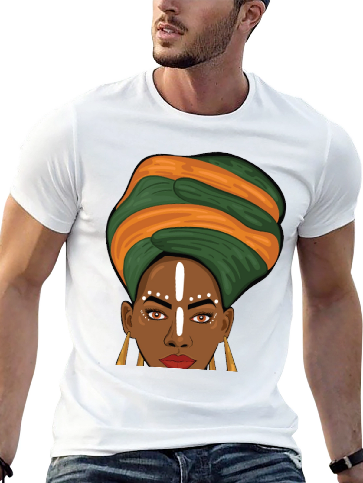 African Queen T-Shirt - Unique Graphic Tee
