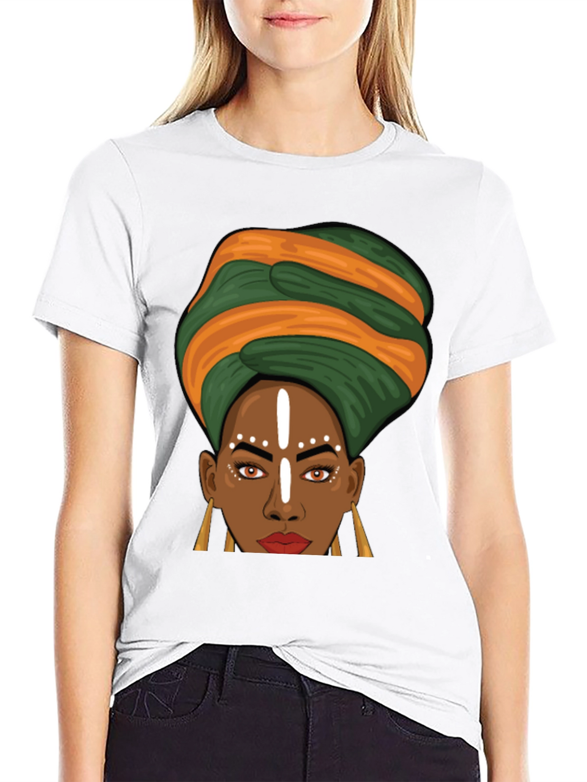 African Queen T-Shirt - Unique Graphic Tee