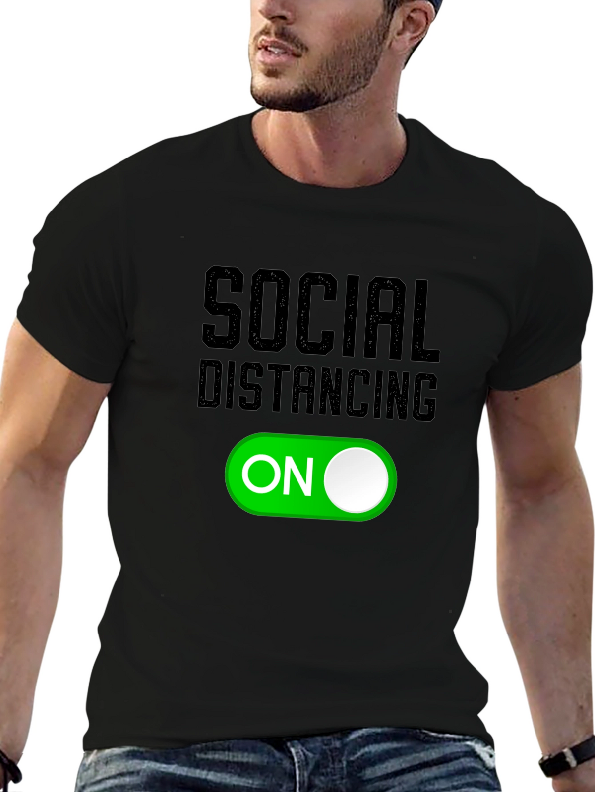 Social Distancing Mode On T-Shirt