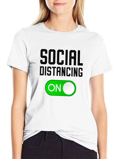 Social Distancing Mode On T-Shirt