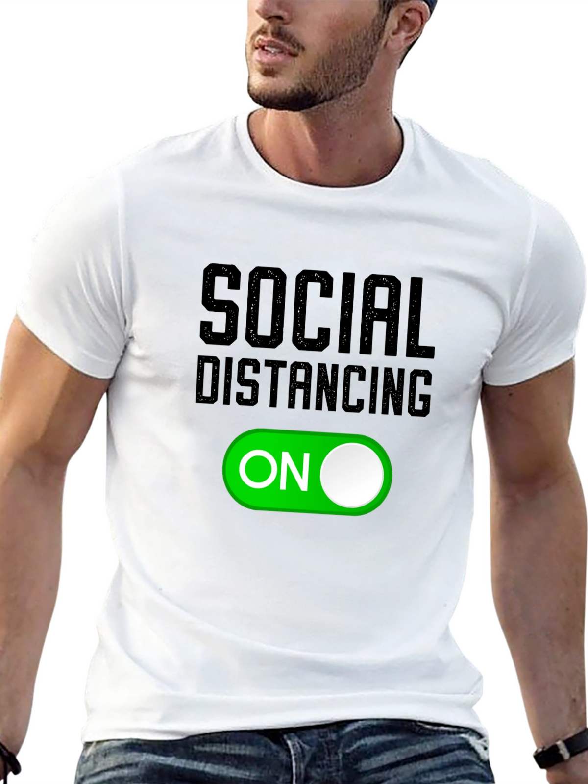 Social Distancing Mode On T-Shirt