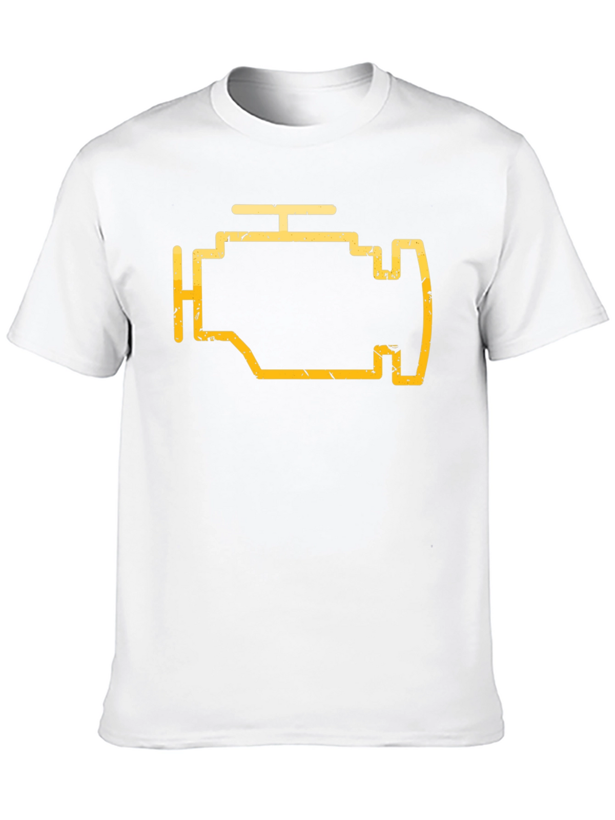 Check Engine Light Graphic Tee - Mechanic Shirt