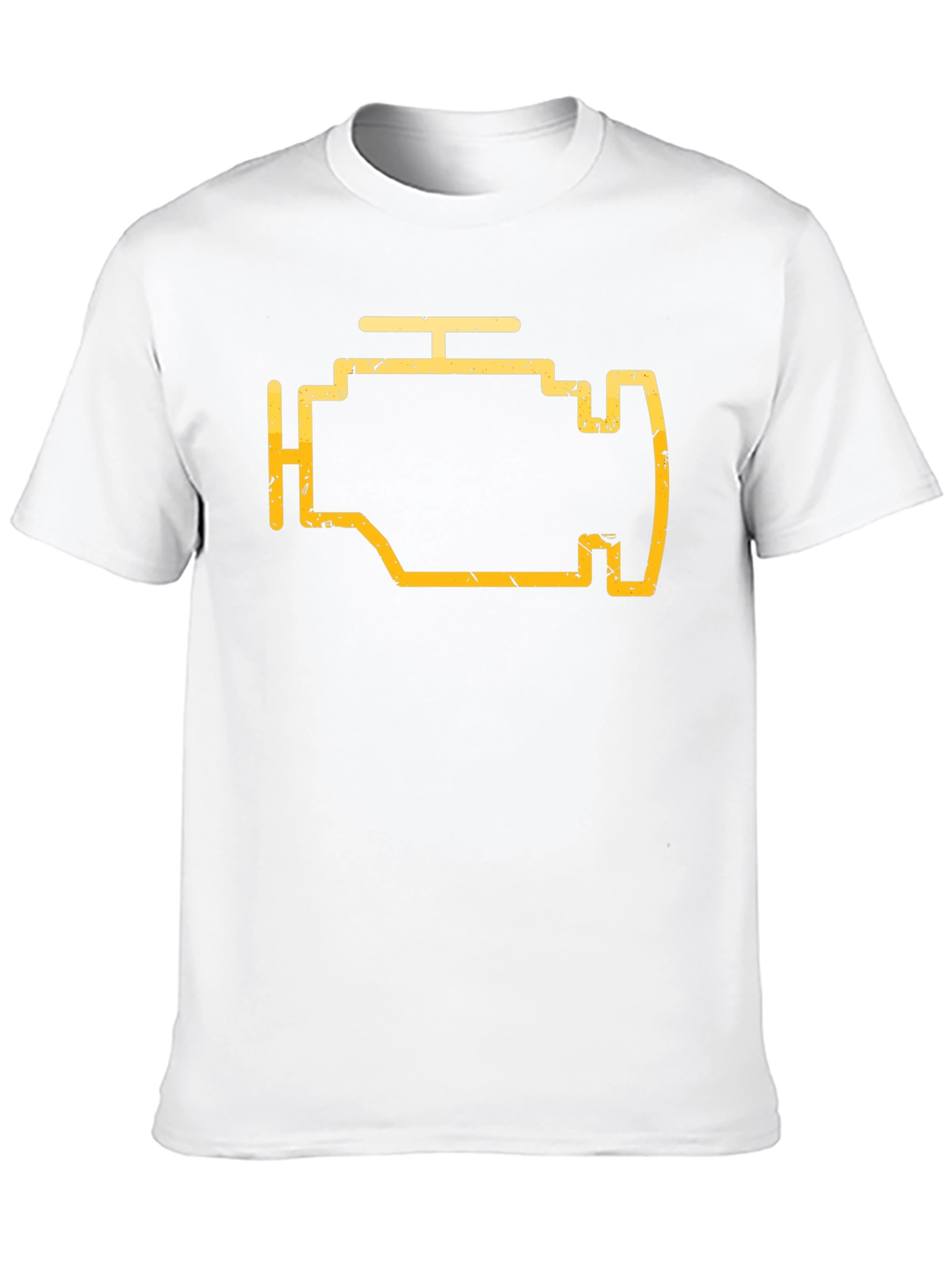 Check Engine Light Graphic Tee - Mechanic Shirt