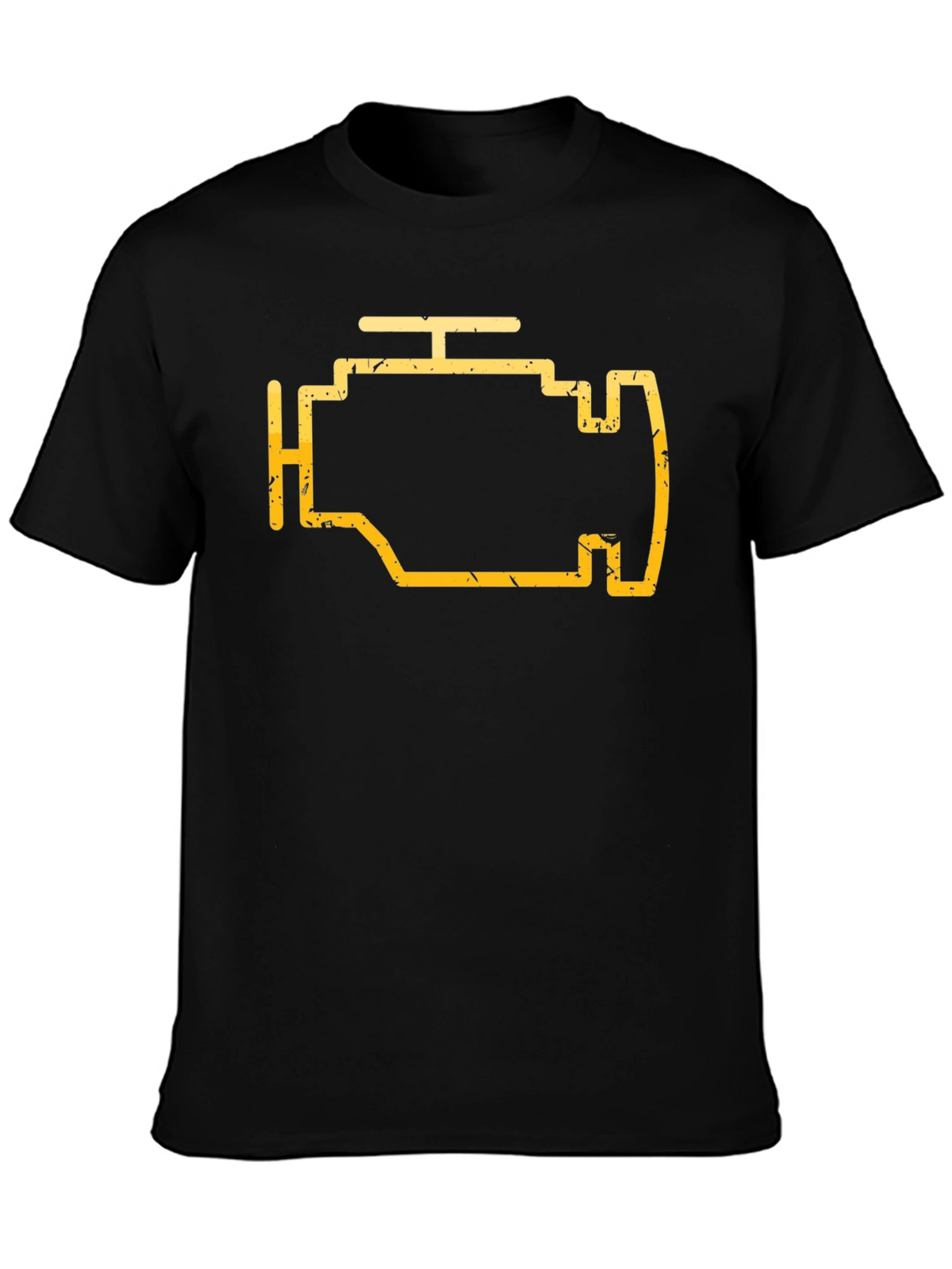 Check Engine Light Graphic Tee - Mechanic Shirt