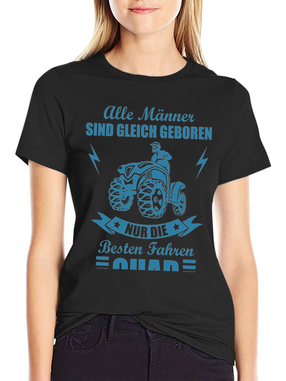 Mens Black T-Shirt with ATV Graphic