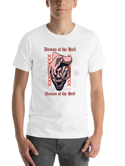 Demon of the Hell Graphic Tee - Black