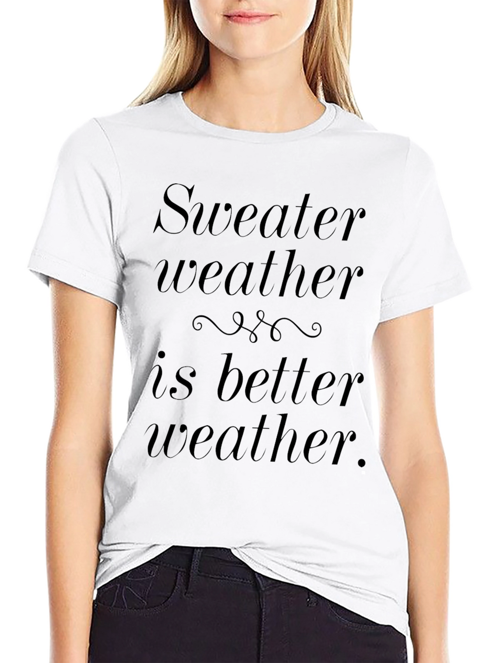 Sweater Weather T-Shirt - Cozy Comfort