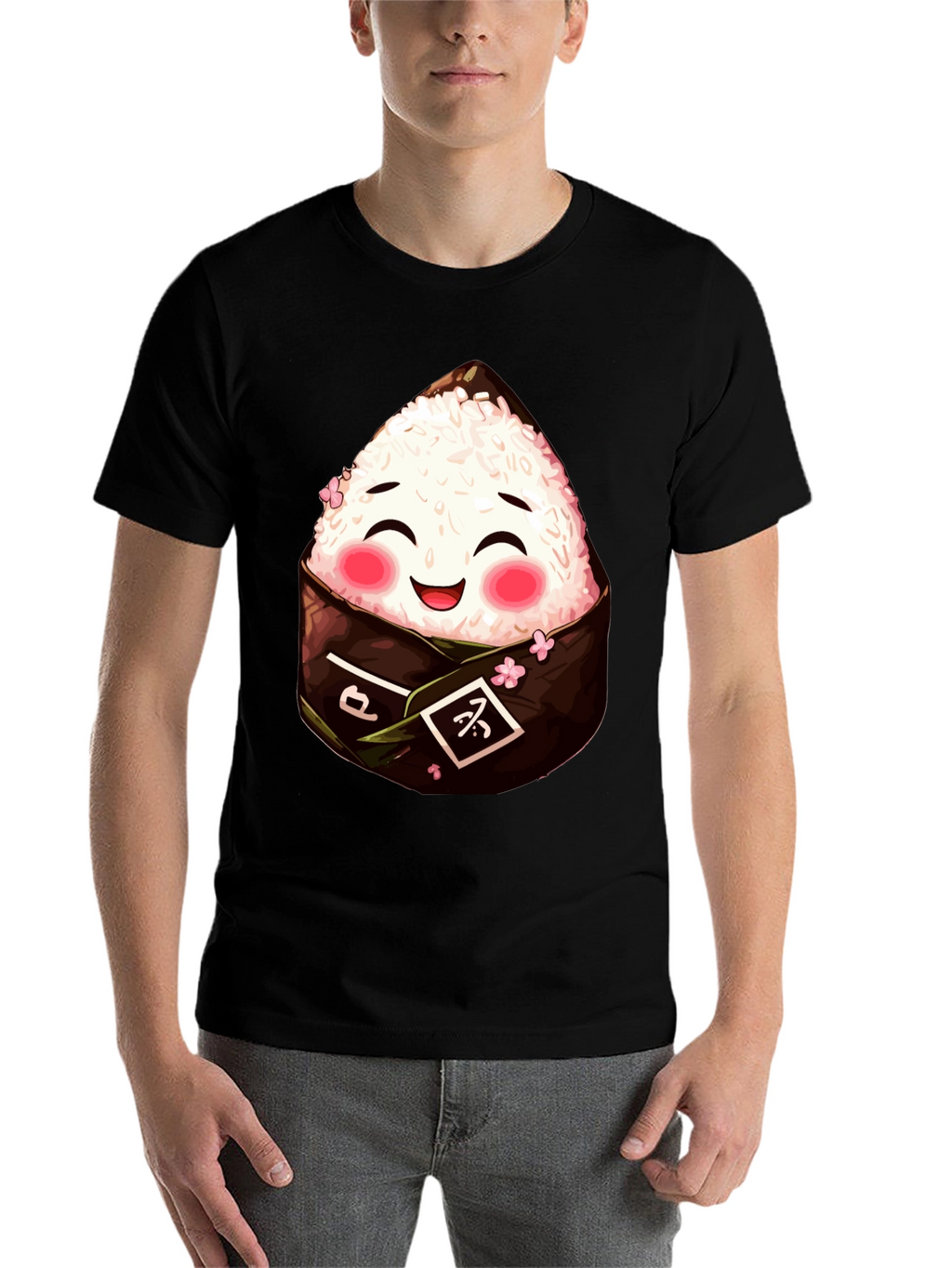 Cute Onigiri T-Shirt - Japanese Rice Ball Tee