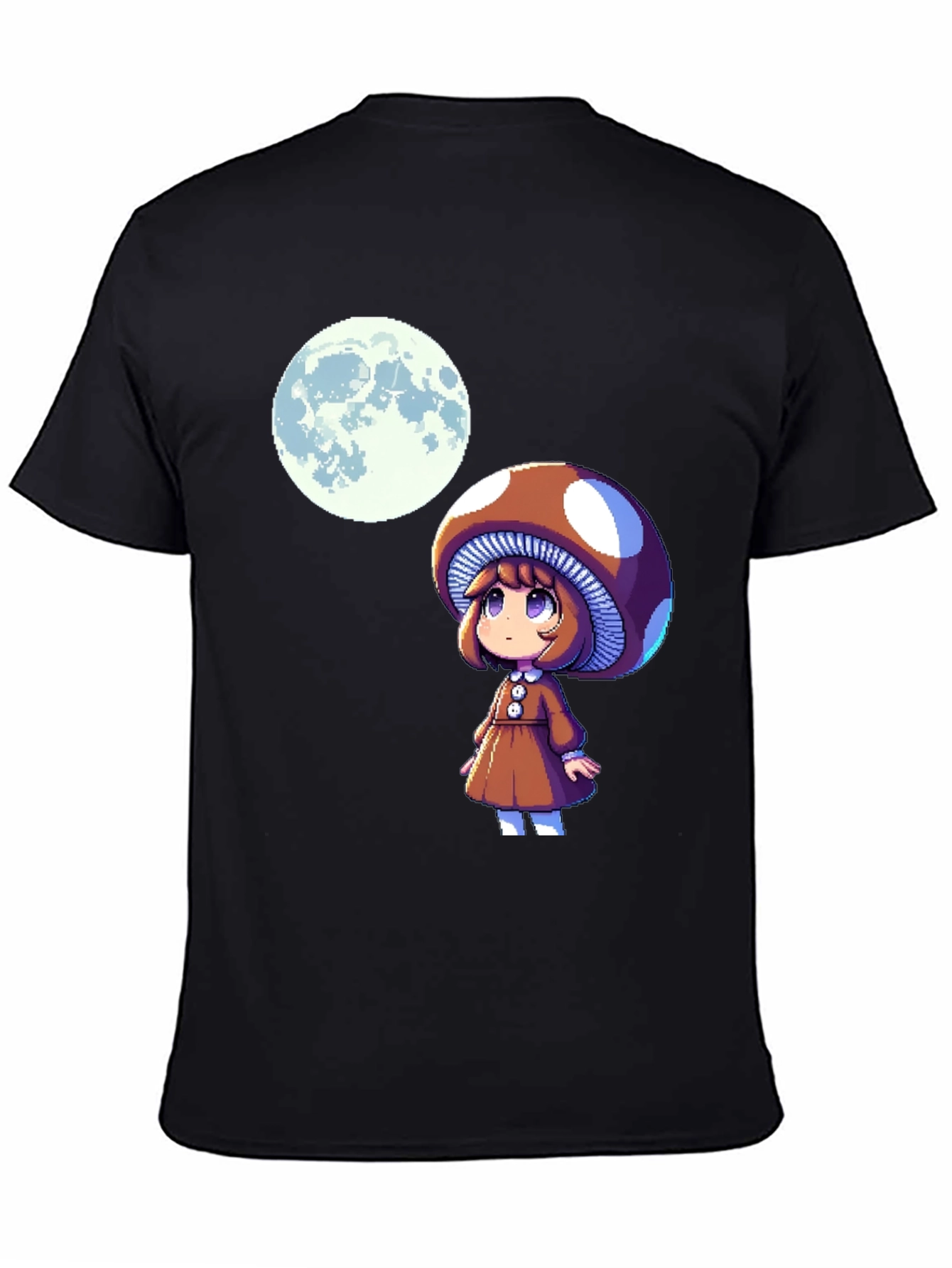 Mushroom Girl T-Shirt - Cute Anime Design