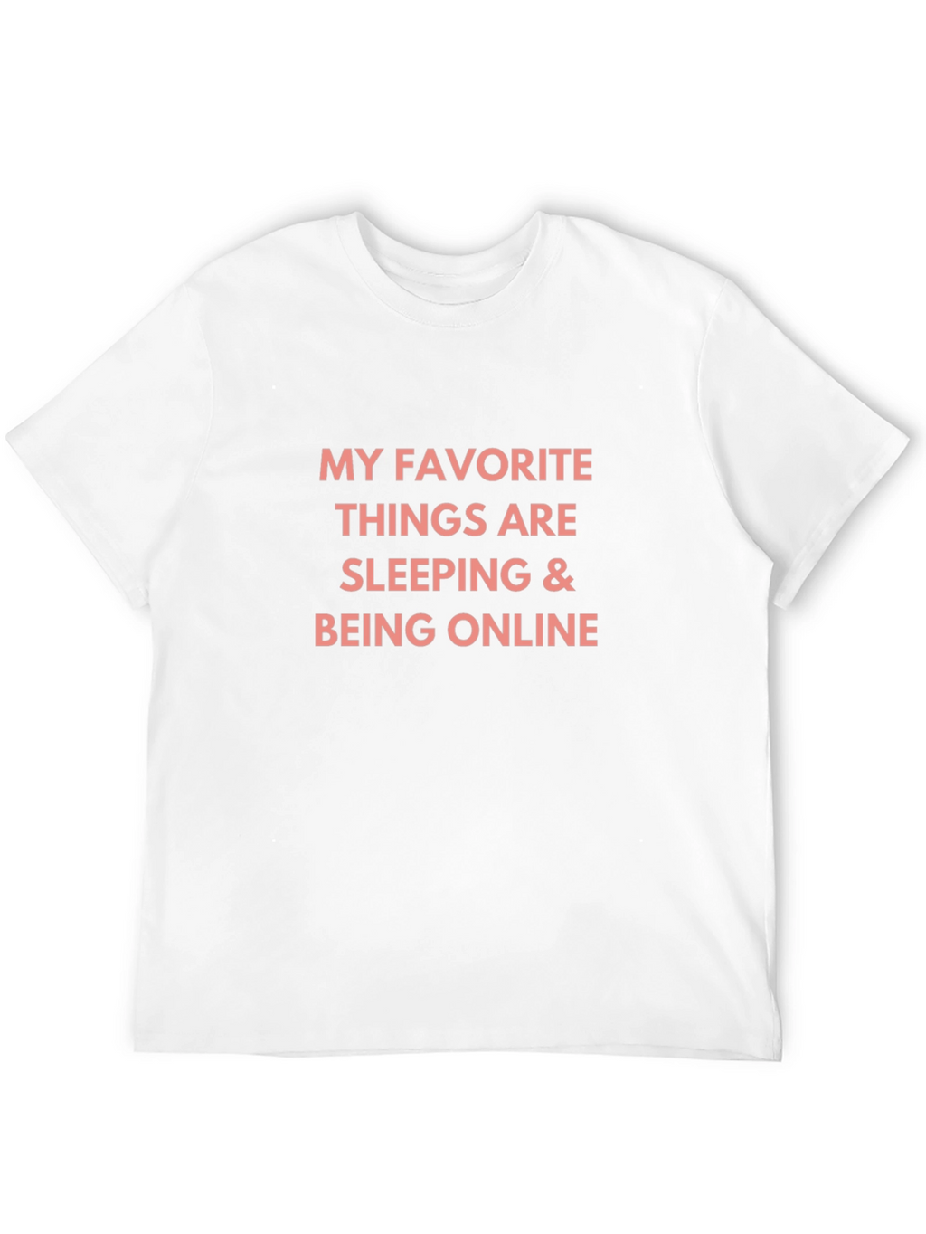 Funny Sleeping & Online T-Shirt