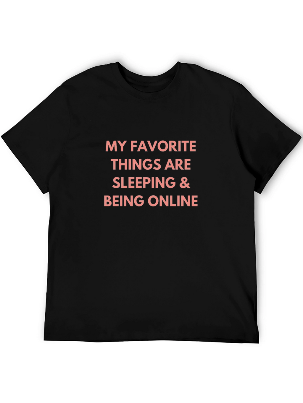 Funny Sleeping & Online T-Shirt