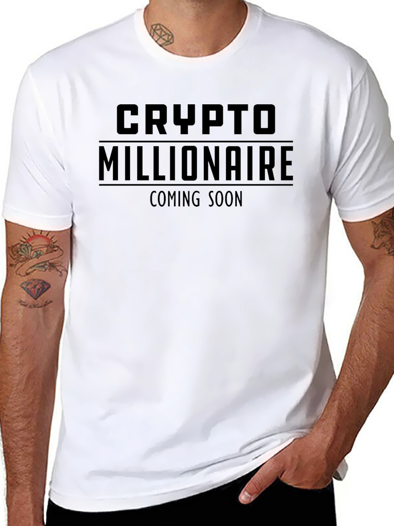 Crypto Millionaire T-Shirt - Coming Soon
