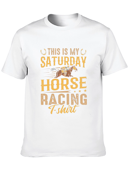Saturday Horse Racing T-Shirt