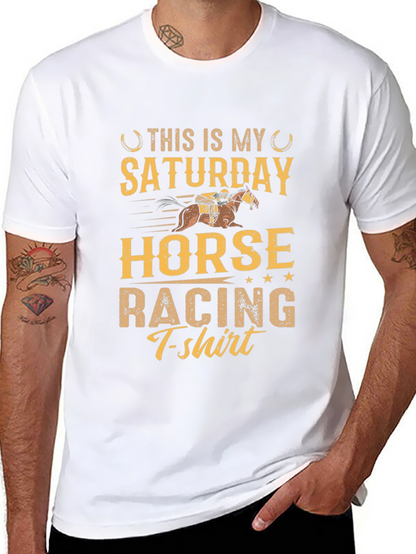 Saturday Horse Racing T-Shirt