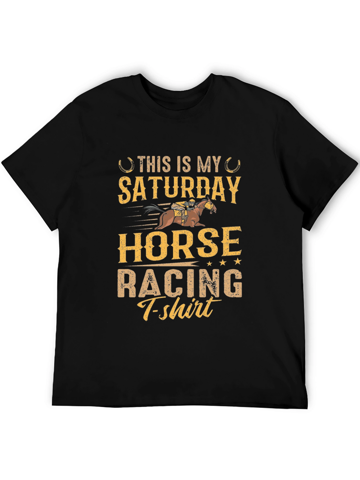 Saturday Horse Racing T-Shirt