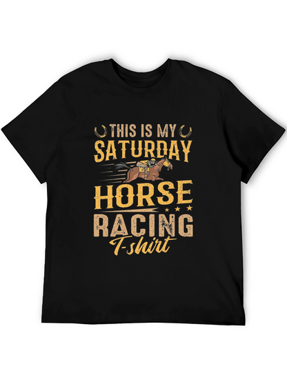 Saturday Horse Racing T-Shirt