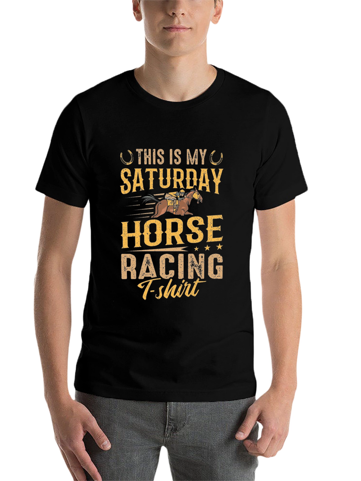 Saturday Horse Racing T-Shirt