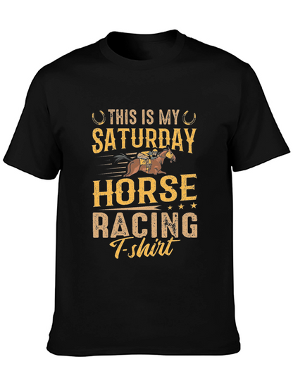 Saturday Horse Racing T-Shirt