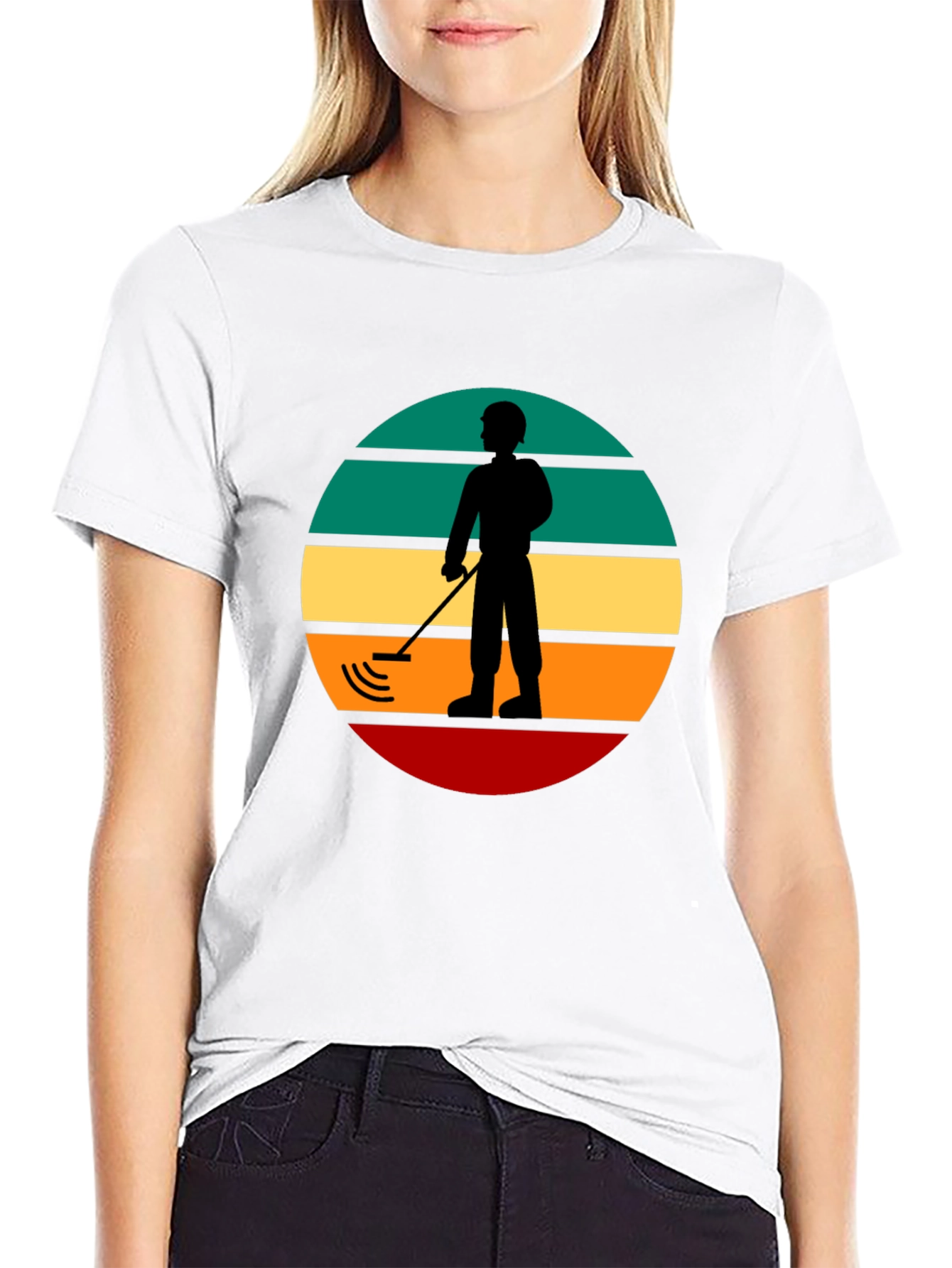 Metal Detecting Graphic Tee