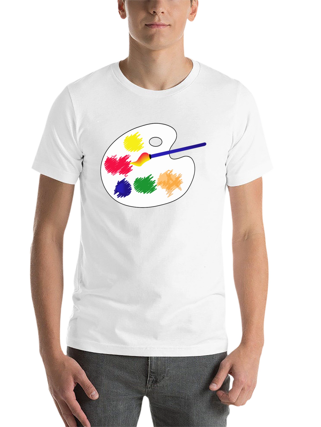 Artist Palette T-Shirt: Creative & Stylish