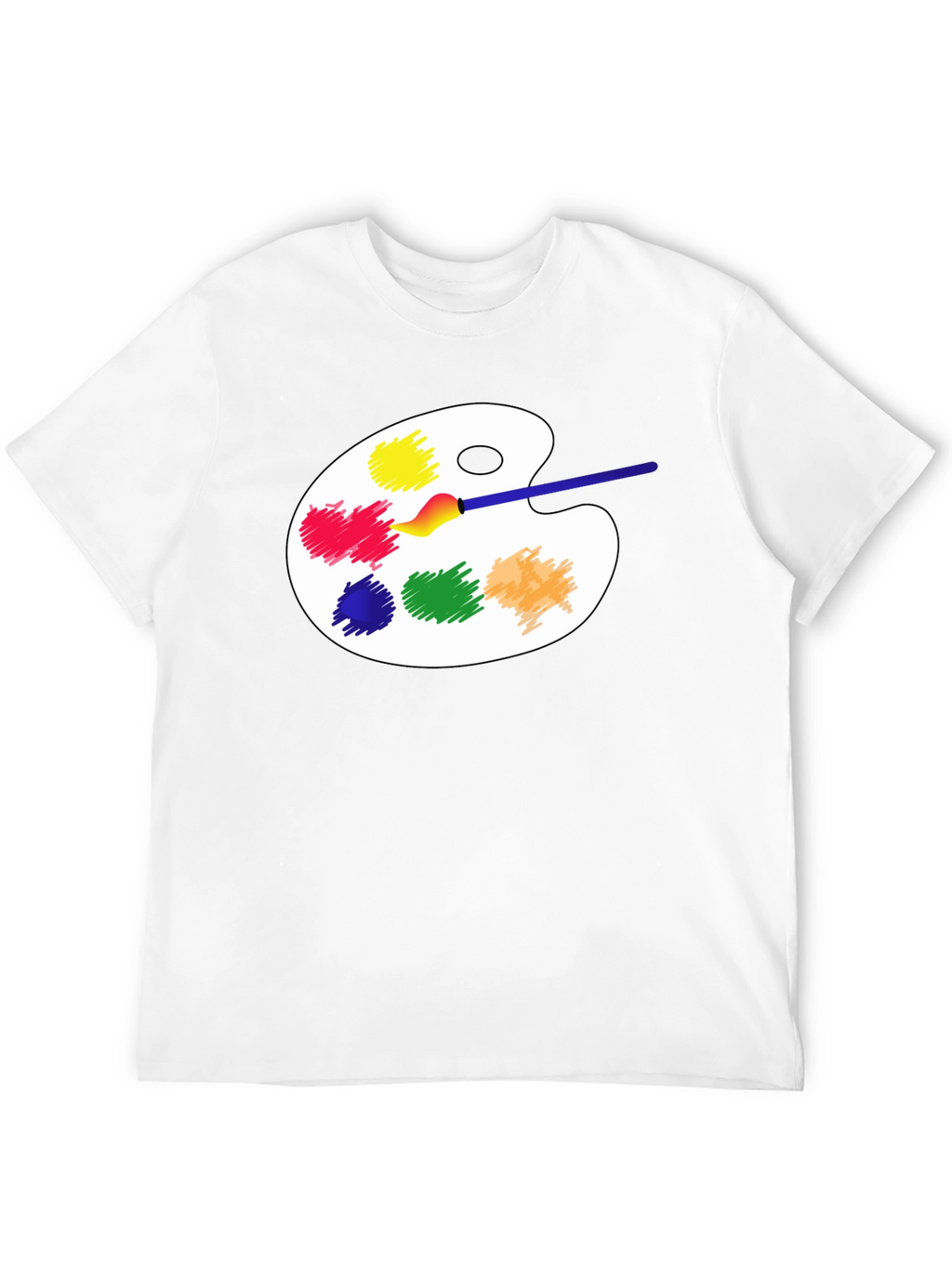 Artist Palette T-Shirt: Creative & Stylish