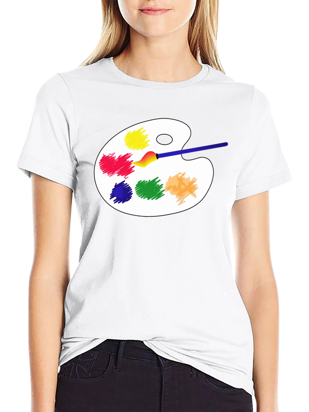 Artist Palette T-Shirt: Creative & Stylish