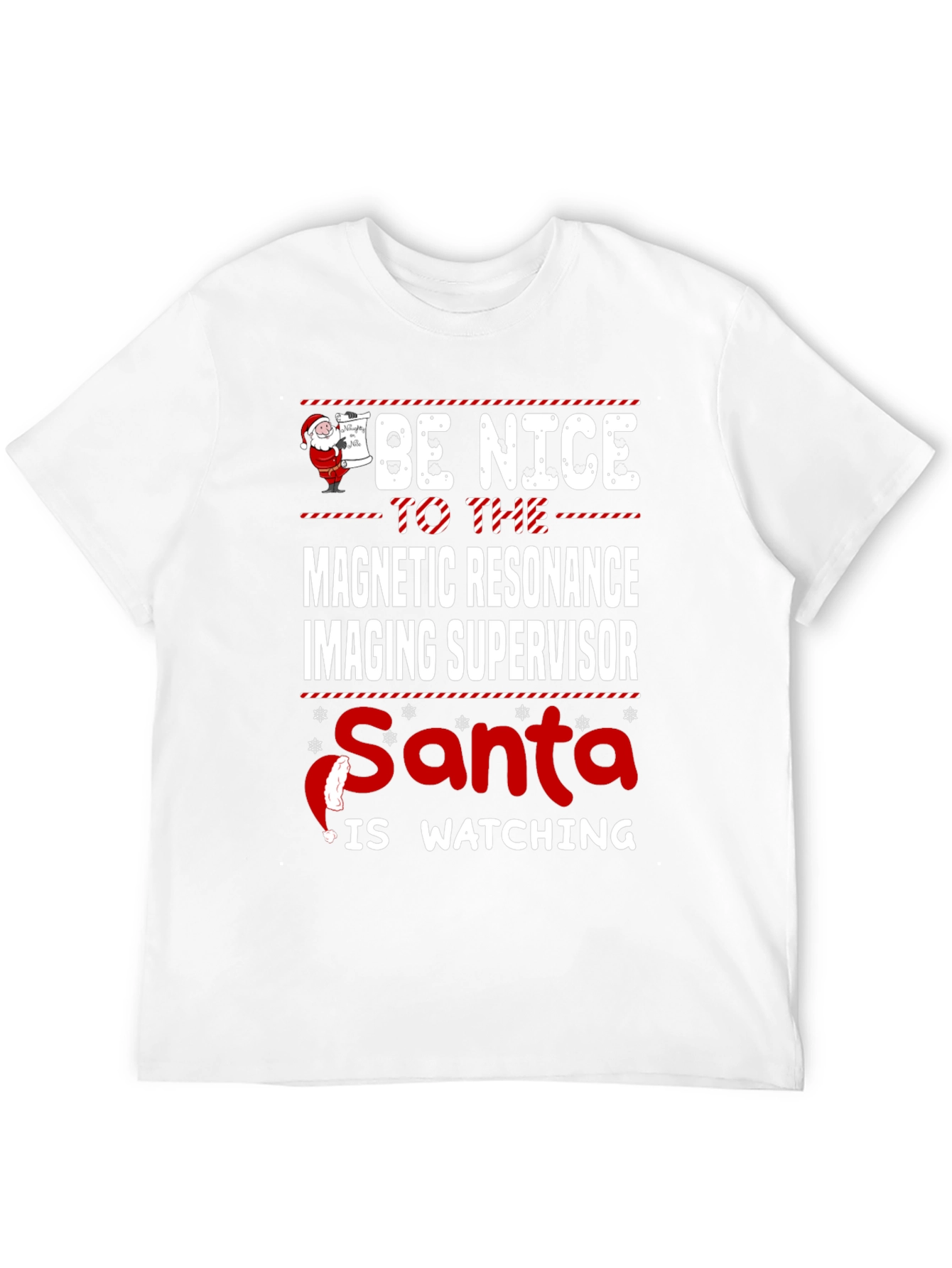 Funny MRI Supervisor Christmas T-Shirt