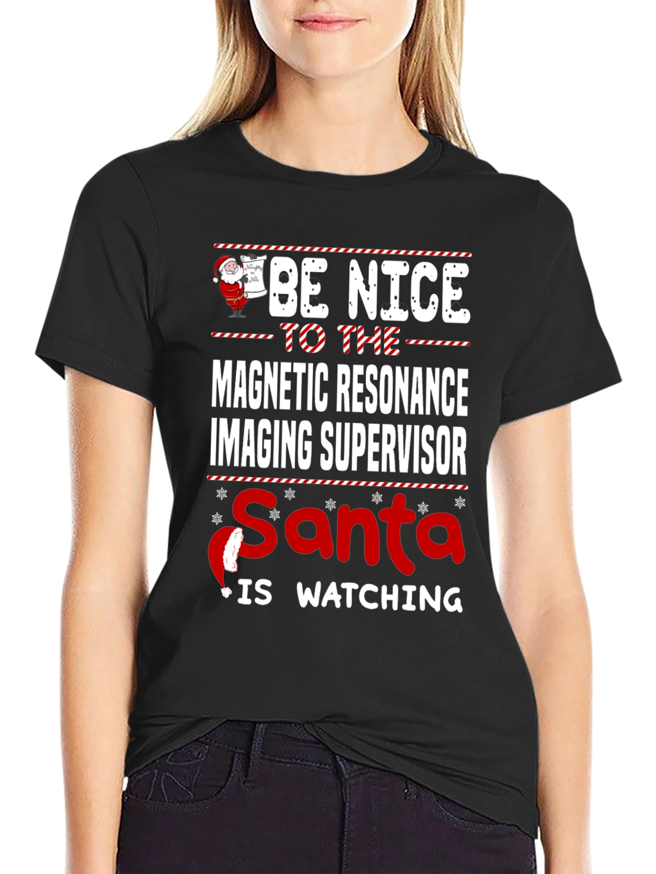 Funny MRI Supervisor Christmas T-Shirt