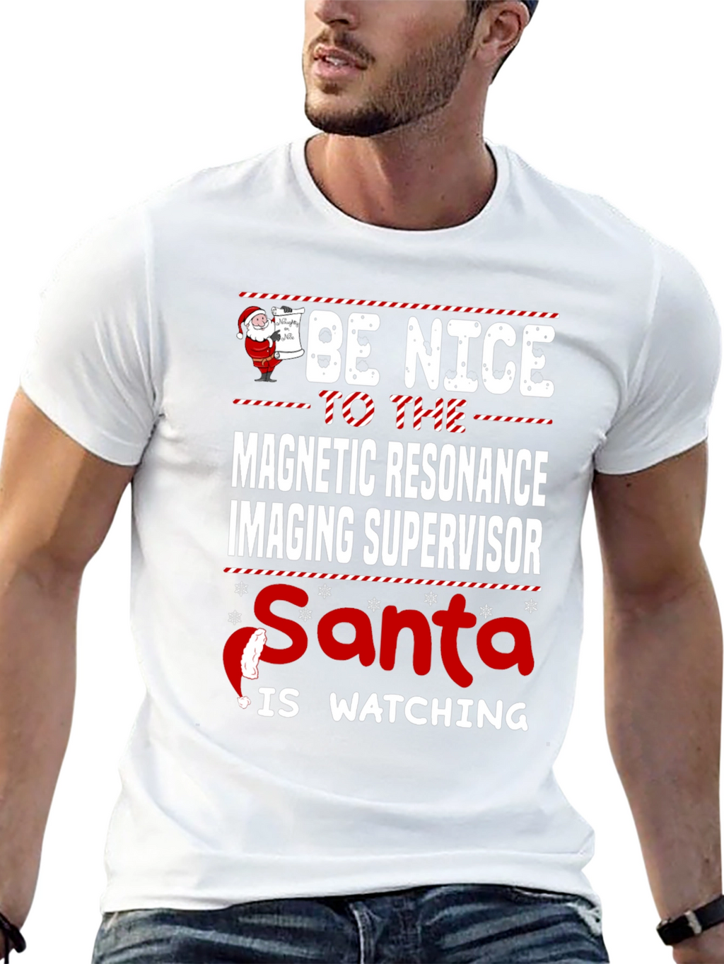 Funny MRI Supervisor Christmas T-Shirt