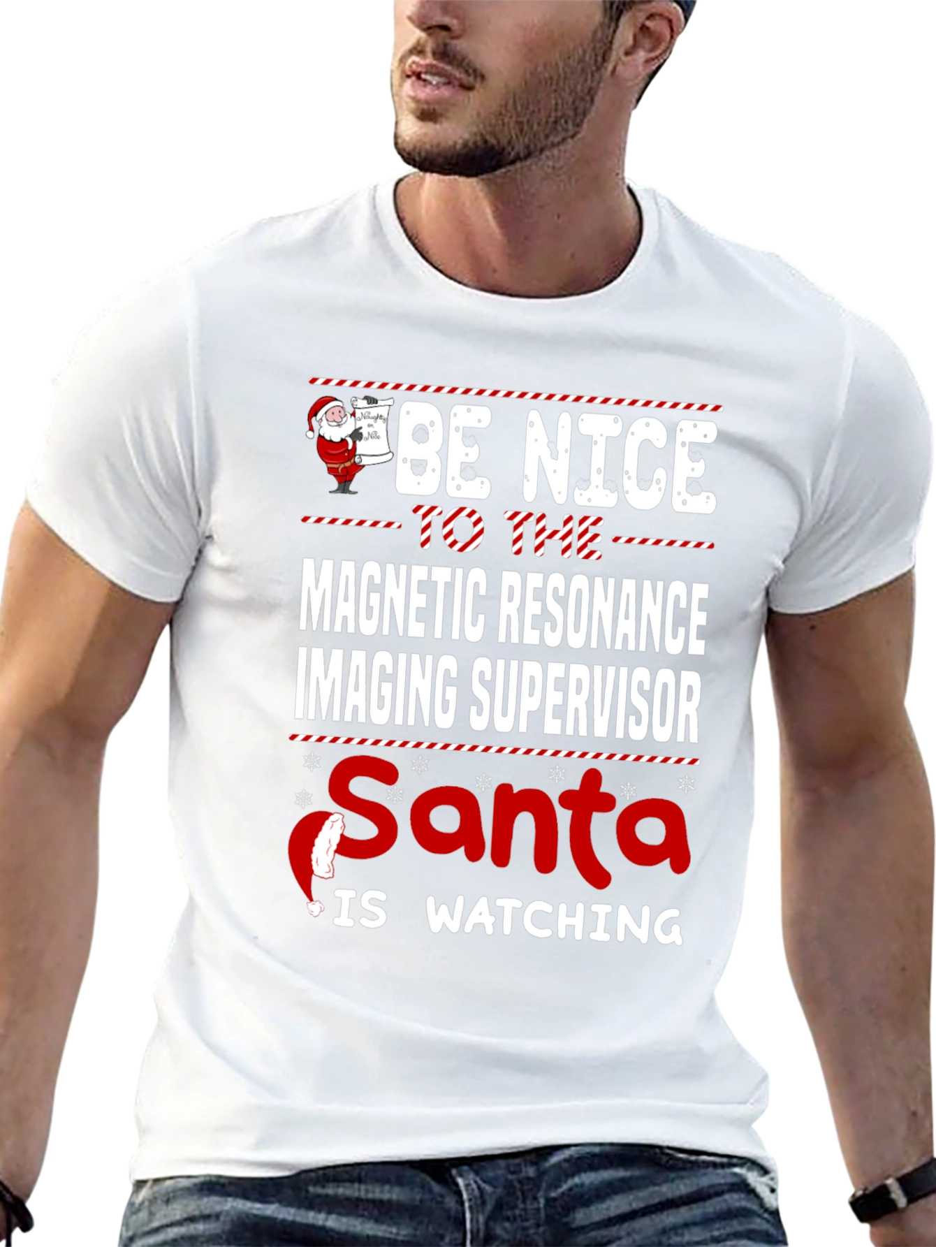 Funny MRI Supervisor Christmas T-Shirt