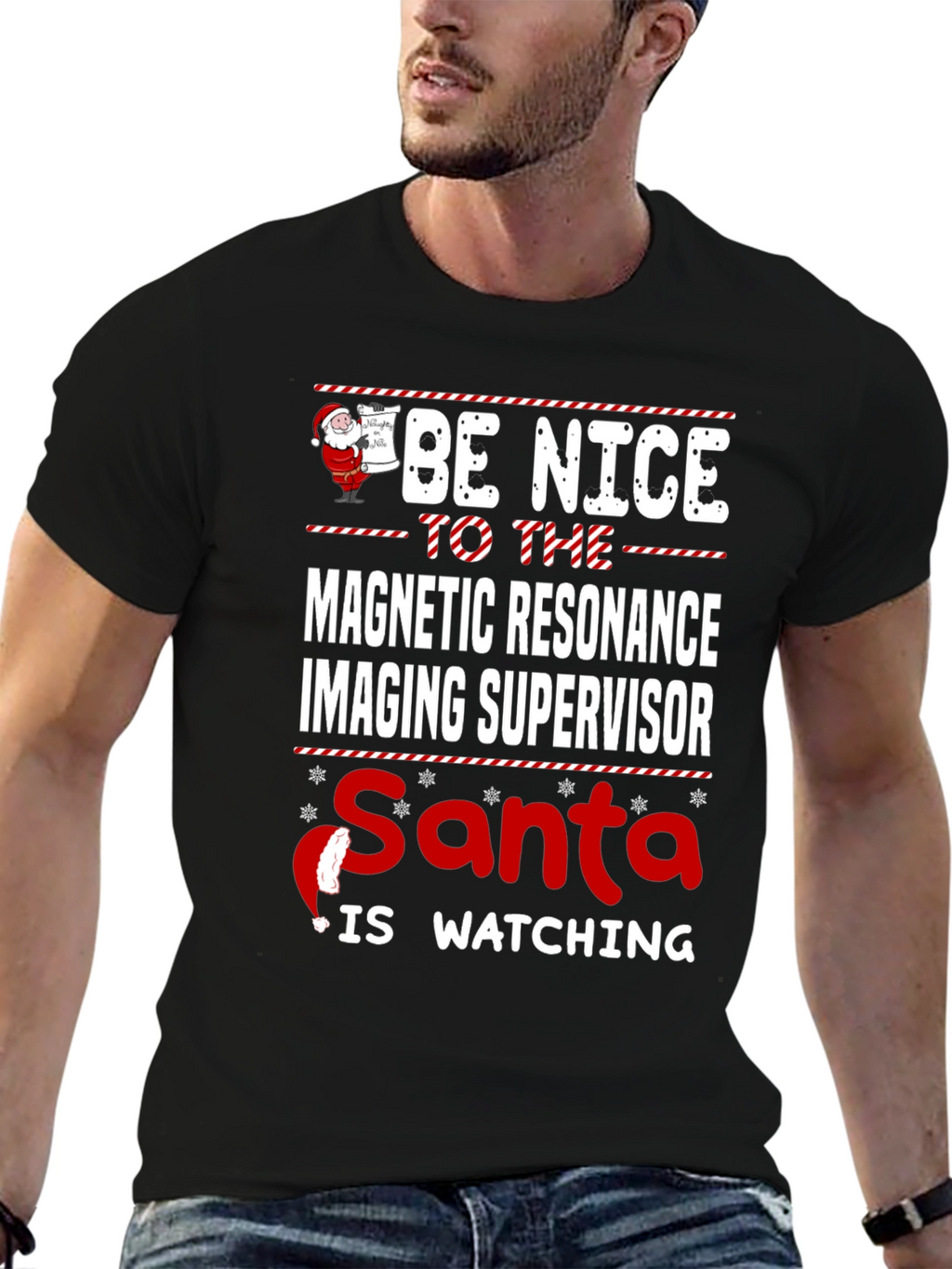 Funny MRI Supervisor Christmas T-Shirt