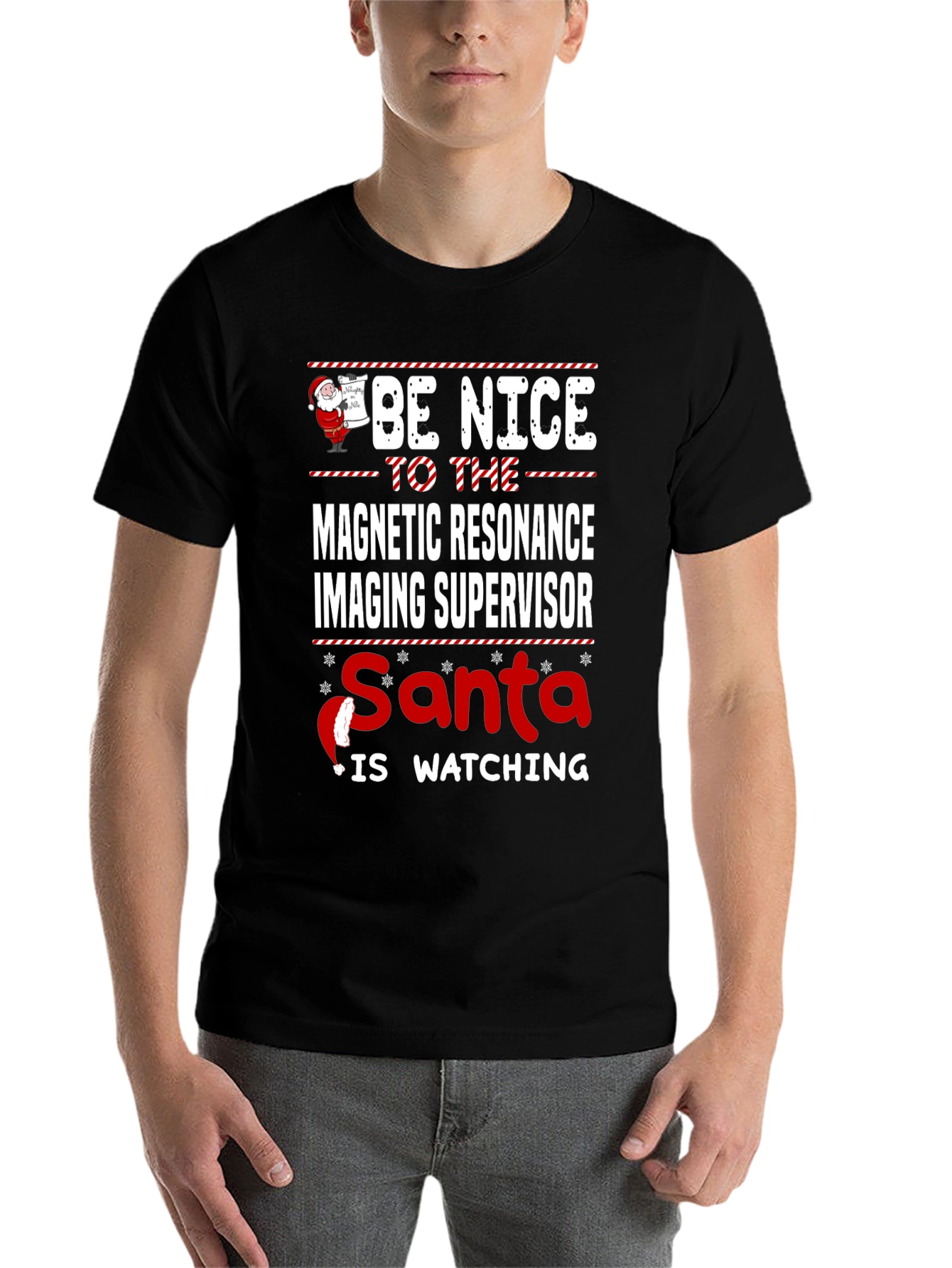 Funny MRI Supervisor Christmas T-Shirt