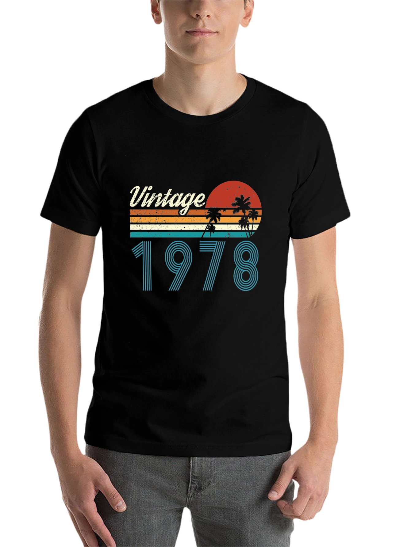 Vintage 1978 Palm Tree Graphic T-Shirt