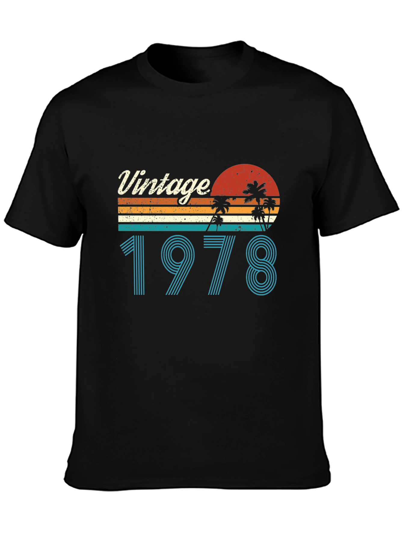 Vintage 1978 Palm Tree Graphic T-Shirt