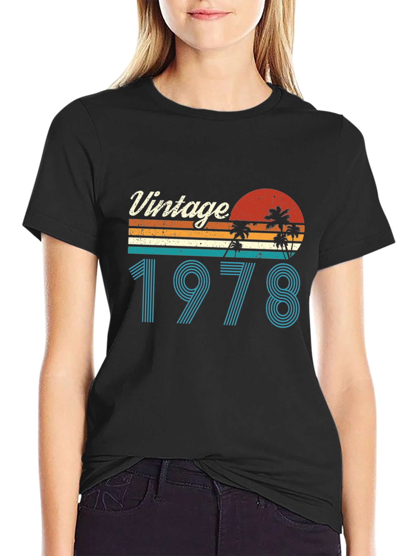 Vintage 1978 Palm Tree Graphic T-Shirt
